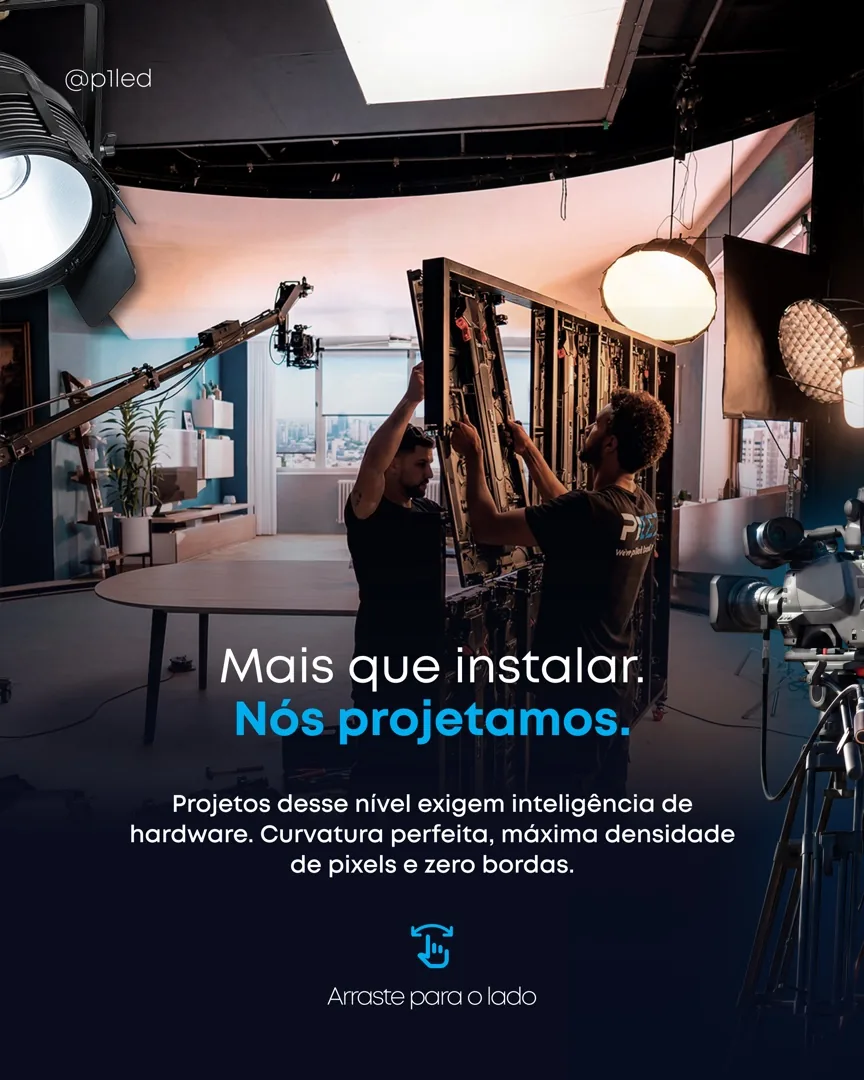 Post P1LED: mais que instalar, nós projetamos
